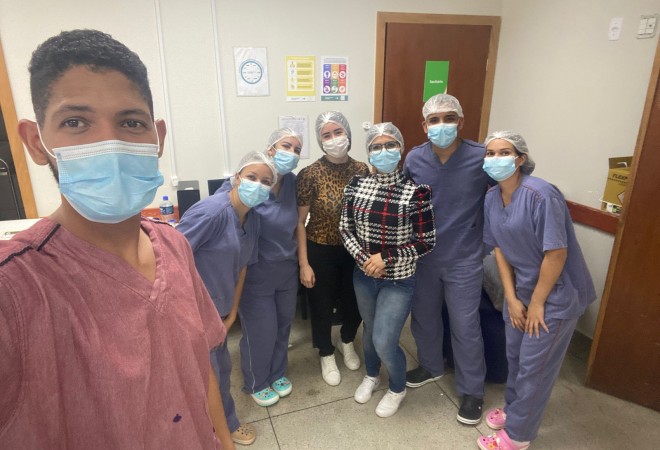 HEL treina equipe de enfermagem