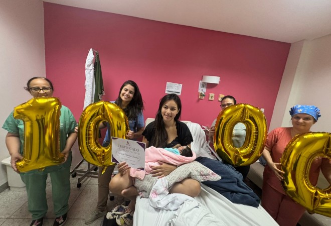 Nasce o bebê de número 1.000 na Maternidade Dona Iris