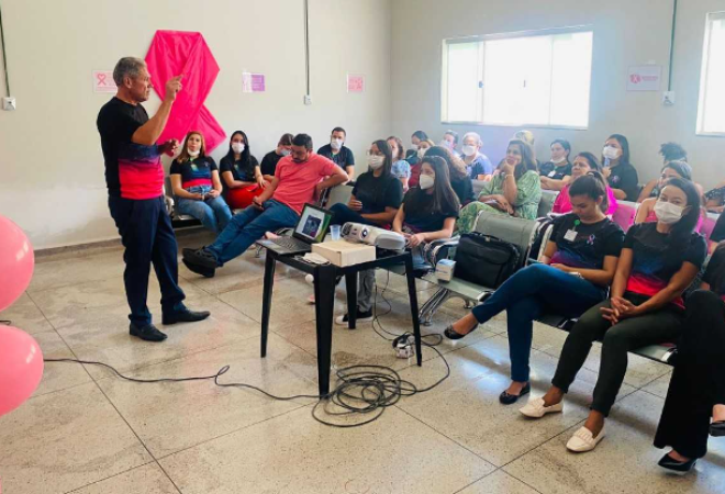 Hospital Estadual de Luziânia realiza semana de ações em alusão ao Outubro Rosa