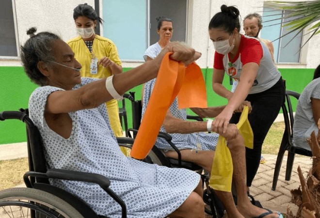 Hospital Estadual de Luziânia promove dia da Fisioterapia em Ação