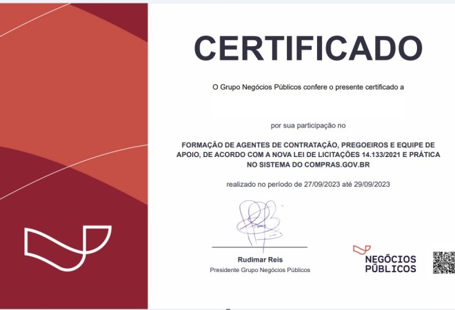 INSTITUTO PATRIS promove capacitação de colaboradores de acordo com a Nova Lei de Licitação.