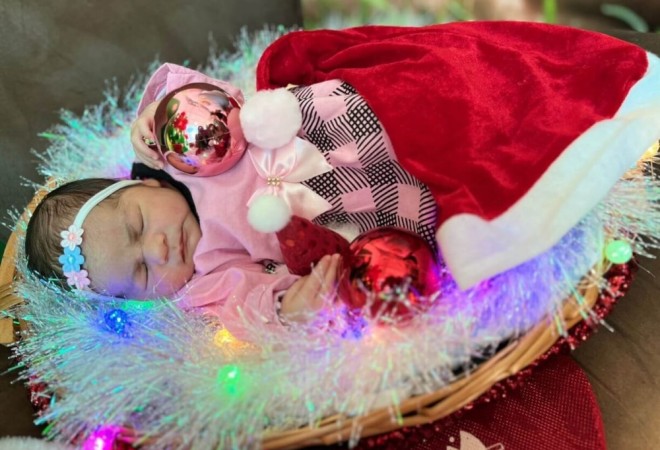 Alegria natalina chega ao Hospital Estadual de Luziânia