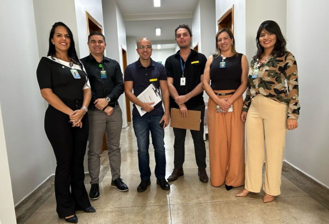 Hospital Estadual de Luziânia recebe visita do TCE-GO para implantação da Rede Nascer