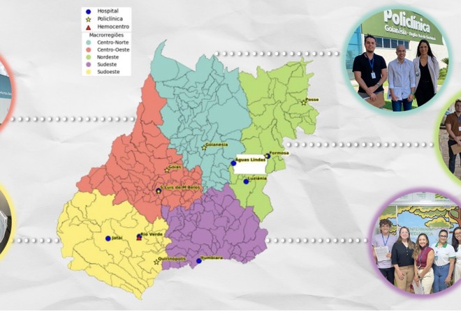 TCE-GO visita 14 unidades de saúde em cinco macrorregiões do Estado